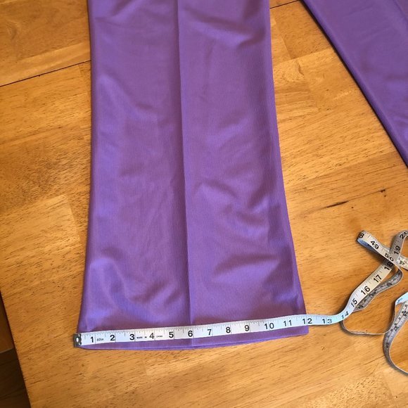 Vintage Nurse's Uniform Kenform by Kenrose Purple Medium 70's Scrubs - Picture 8 of 16